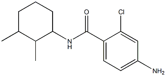 4-amino-2-chloro-N-(2,3-dimethylcyclohexyl)benzamide