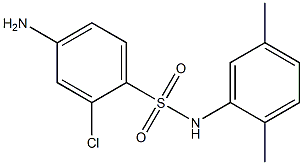 4-amino-2-chloro-N-(2,5-dimethylphenyl)benzene-1-sulfonamide