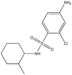 4-amino-2-chloro-N-(2-methylcyclohexyl)benzene-1-sulfonamide