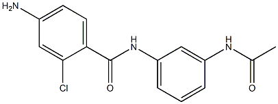 4-amino-2-chloro-N-(3-acetamidophenyl)benzamide