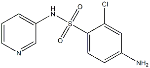 4-amino-2-chloro-N-(pyridin-3-yl)benzene-1-sulfonamide Structure