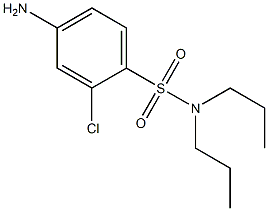  4-amino-2-chloro-N,N-dipropylbenzene-1-sulfonamide