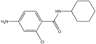4-amino-2-chloro-N-cyclohexylbenzamide Struktur