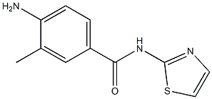 4-amino-3-methyl-N-1,3-thiazol-2-ylbenzamide