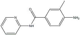 4-amino-3-methyl-N-pyridin-2-ylbenzamide 结构式