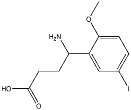  4-amino-4-(5-iodo-2-methoxyphenyl)butanoic acid