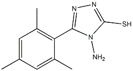 4-amino-5-(2,4,6-trimethylphenyl)-4H-1,2,4-triazole-3-thiol