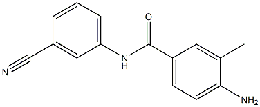 4-amino-N-(3-cyanophenyl)-3-methylbenzamide