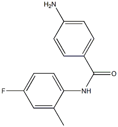 4-amino-N-(4-fluoro-2-methylphenyl)benzamide