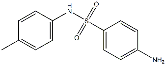 4-amino-N-(4-methylphenyl)benzenesulfonamide Struktur