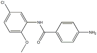 4-amino-N-(5-chloro-2-methoxyphenyl)benzamide