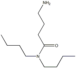 4-amino-N,N-dibutylbutanamide 结构式