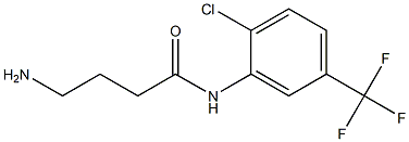 4-amino-N-[2-chloro-5-(trifluoromethyl)phenyl]butanamide