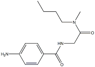 4-amino-N-{2-[butyl(methyl)amino]-2-oxoethyl}benzamide Structure