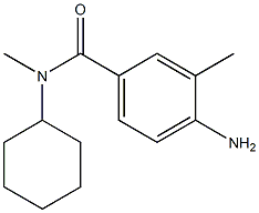 4-amino-N-cyclohexyl-N,3-dimethylbenzamide