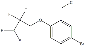  4-bromo-2-(chloromethyl)-1-(2,2,3,3-tetrafluoropropoxy)benzene