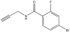 4-bromo-2-fluoro-N-prop-2-ynylbenzamide,,结构式