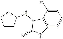 4-bromo-3-(cyclopentylamino)-2,3-dihydro-1H-indol-2-one