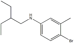  4-bromo-N-(2-ethylbutyl)-3-methylaniline