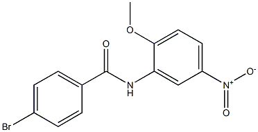 4-bromo-N-(2-methoxy-5-nitrophenyl)benzamide