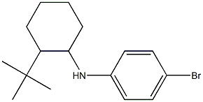 4-bromo-N-(2-tert-butylcyclohexyl)aniline 结构式