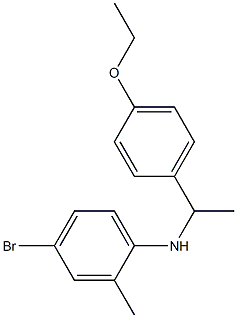 4-bromo-N-[1-(4-ethoxyphenyl)ethyl]-2-methylaniline