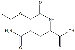 4-carbamoyl-2-(2-ethoxyacetamido)butanoic acid