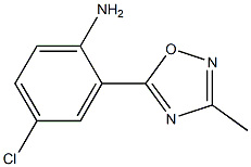  4-chloro-2-(3-methyl-1,2,4-oxadiazol-5-yl)aniline