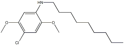 4-chloro-2,5-dimethoxy-N-nonylaniline