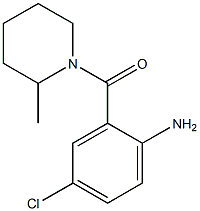 4-chloro-2-[(2-methylpiperidin-1-yl)carbonyl]aniline Struktur