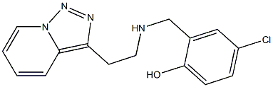 4-chloro-2-{[(2-{[1,2,4]triazolo[3,4-a]pyridin-3-yl}ethyl)amino]methyl}phenol