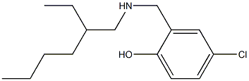 4-chloro-2-{[(2-ethylhexyl)amino]methyl}phenol