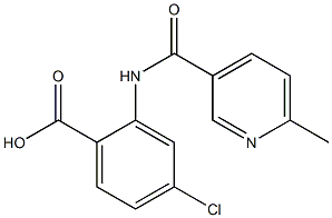  4-chloro-2-{[(6-methylpyridin-3-yl)carbonyl]amino}benzoic acid