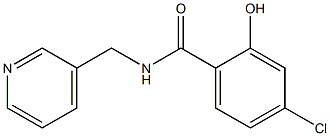 4-chloro-2-hydroxy-N-(pyridin-3-ylmethyl)benzamide
