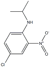 4-chloro-2-nitro-N-(propan-2-yl)aniline 结构式