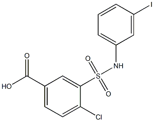 4-chloro-3-[(3-iodophenyl)sulfamoyl]benzoic acid