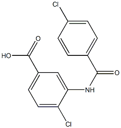 4-chloro-3-[(4-chlorobenzene)amido]benzoic acid|