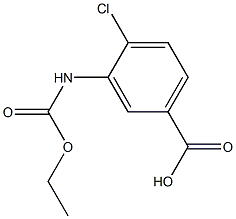 4-chloro-3-[(ethoxycarbonyl)amino]benzoic acid