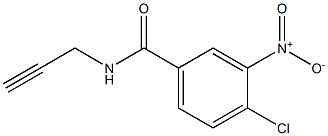 4-chloro-3-nitro-N-prop-2-ynylbenzamide
