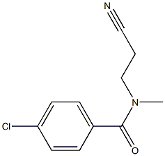4-chloro-N-(2-cyanoethyl)-N-methylbenzamide