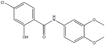  4-chloro-N-(3,4-dimethoxyphenyl)-2-hydroxybenzamide