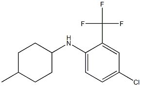 4-chloro-N-(4-methylcyclohexyl)-2-(trifluoromethyl)aniline
