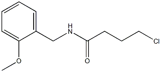 4-chloro-N-[(2-methoxyphenyl)methyl]butanamide