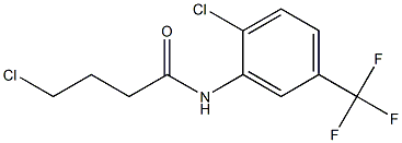 4-chloro-N-[2-chloro-5-(trifluoromethyl)phenyl]butanamide