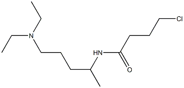  4-chloro-N-[5-(diethylamino)pentan-2-yl]butanamide