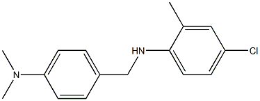 4-chloro-N-{[4-(dimethylamino)phenyl]methyl}-2-methylaniline