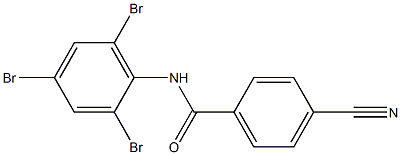 4-cyano-N-(2,4,6-tribromophenyl)benzamide|