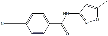 4-cyano-N-(5-methylisoxazol-3-yl)benzamide
