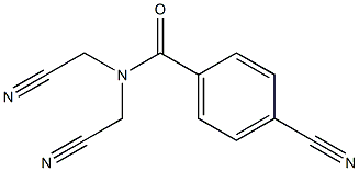  4-cyano-N,N-bis(cyanomethyl)benzamide