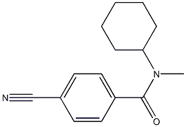 4-cyano-N-cyclohexyl-N-methylbenzamide